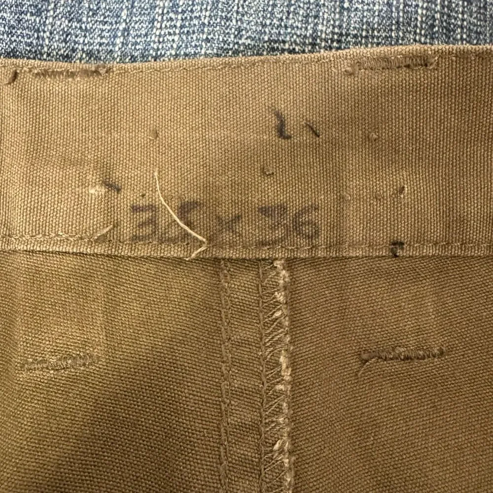Tactical 5.11 Pants Mens 38*36 Brown Cargo Elastic Waist Flat Front Outdoor Work